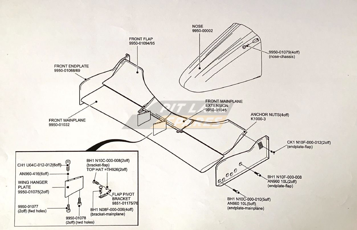 NOSE/WING ASSY